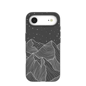 Flexible Pattern Texture Black Night Panorama iPhone Air Case