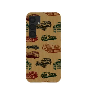 Comfort Finish London Fog Retro Car Samsung Galaxy S25 Case
