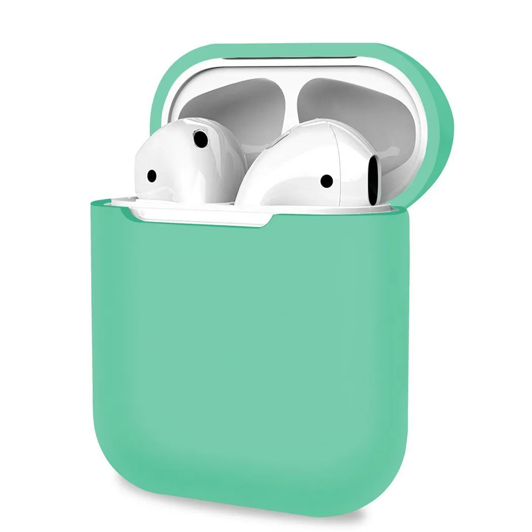 shock absorbing travel airpods cover AirPods 1 / 2 Case Soft Silicone Covers for Apple AirPods 1 & AirPods 2