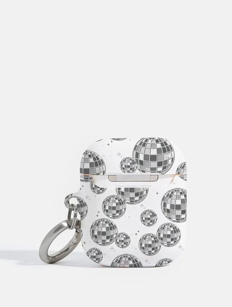 Disco Repeat AirPods Case Compact Travel Pouch