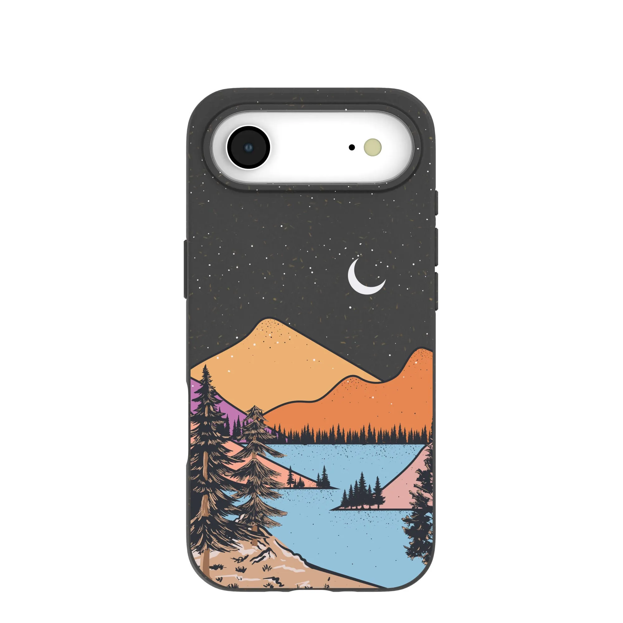 Slim Design Fashion Detail Black Night Trails iPhone Air Case