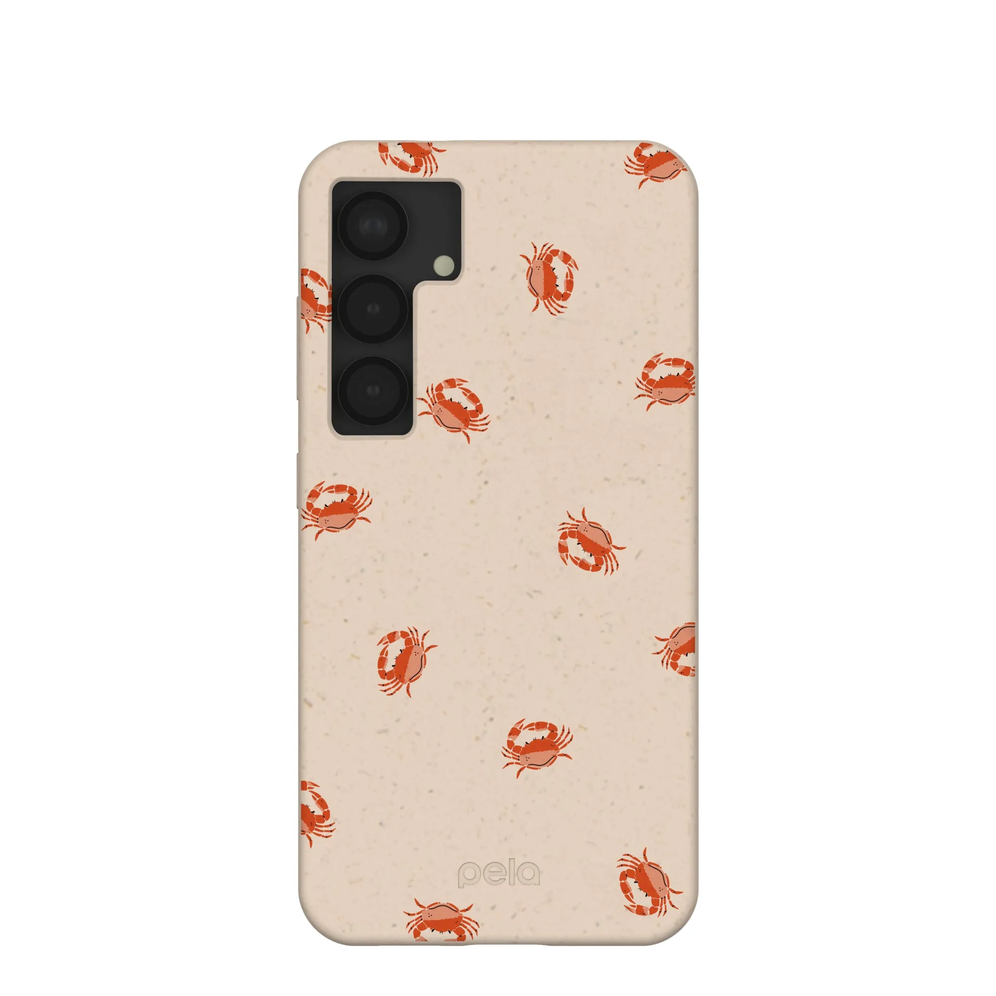 Seashell Lil Crabby Samsung Galaxy S25 Case Button Cover