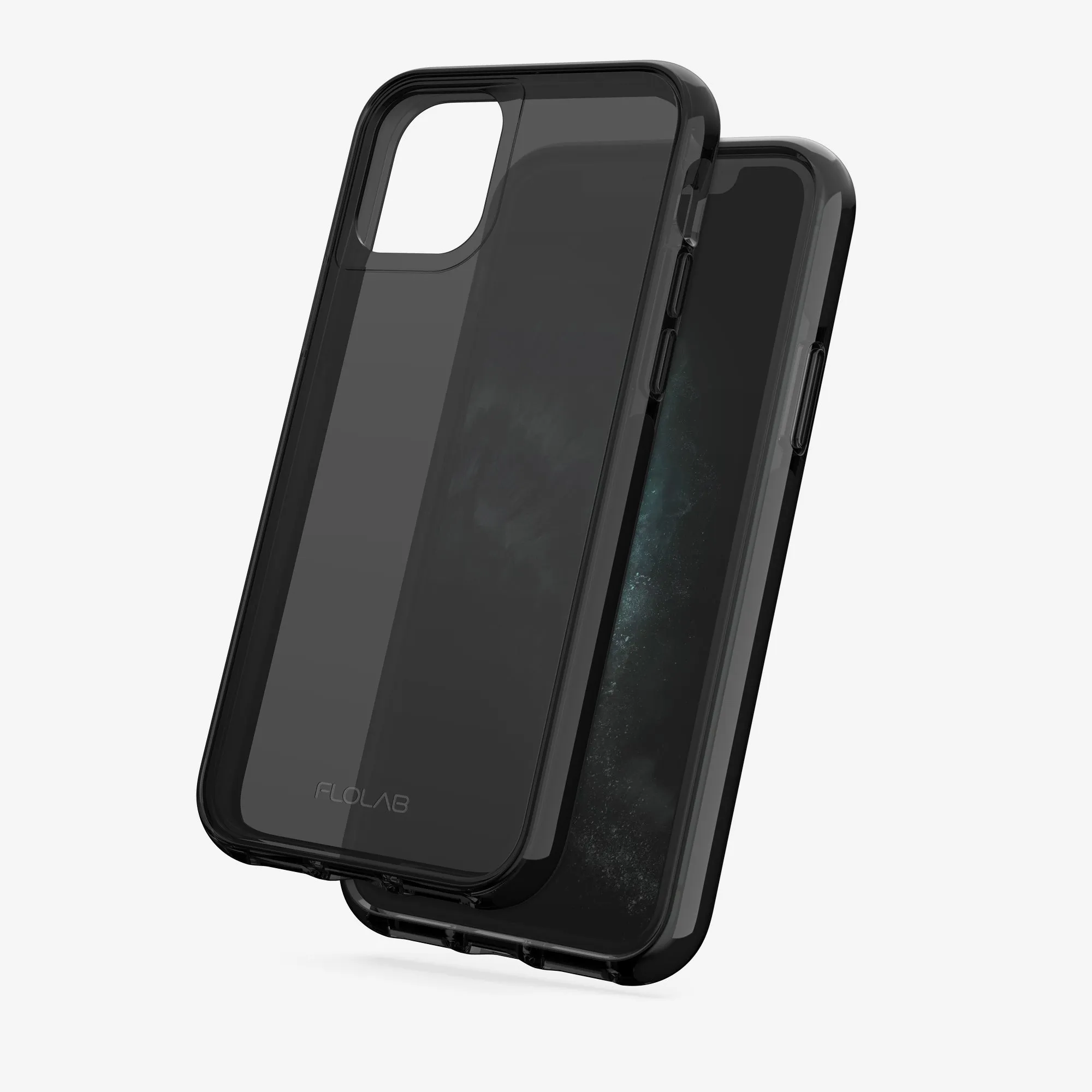 All Black for iPhone 11 Pro Max Case TAFFYCA Series Tablet Screen Guard