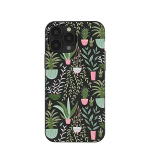 Black Indoor Garden iPhone 13 Pro Max Case Stylish grip Functional Design
