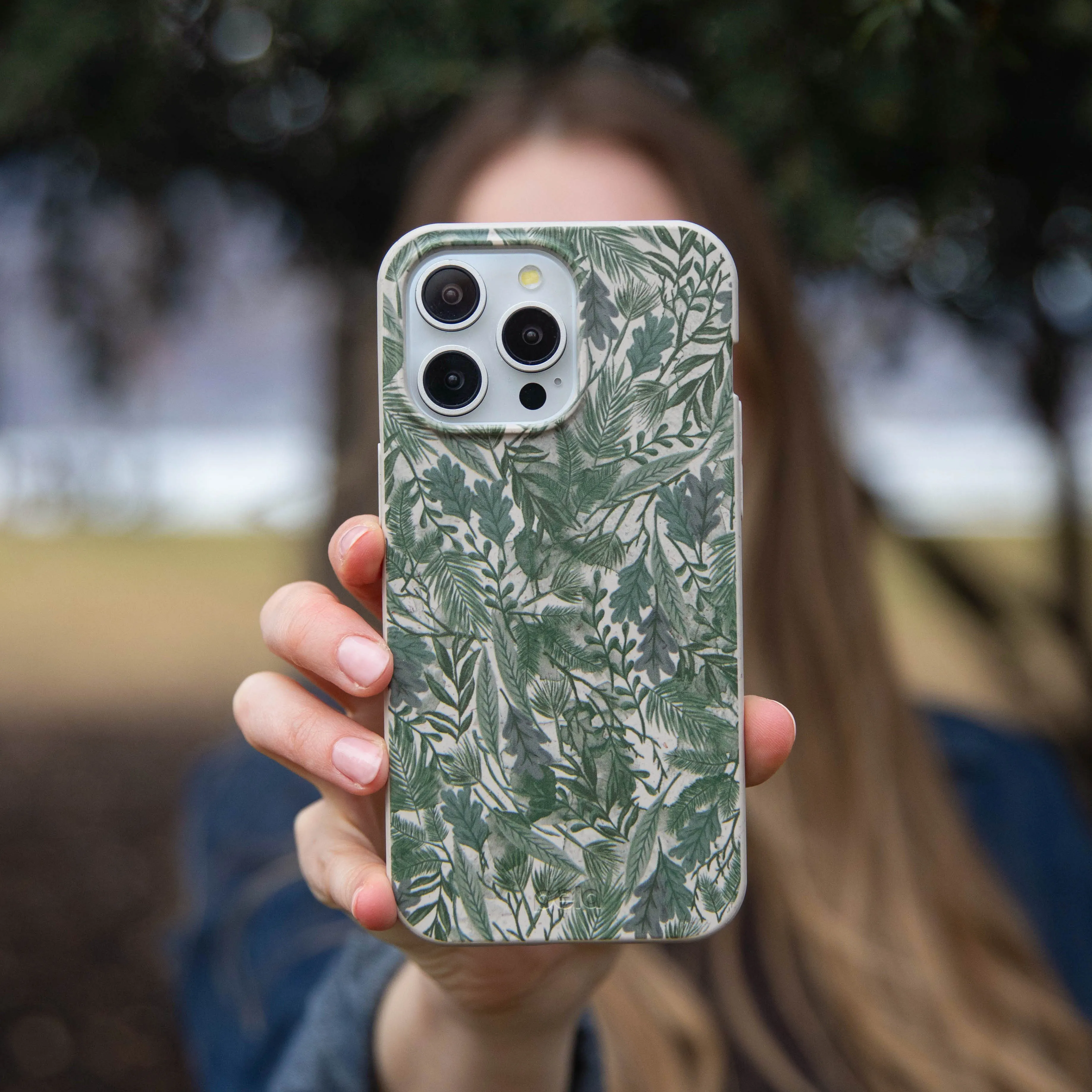 London Fog Leaf Camo iPhone Air Case Anti glare Soft touch layer