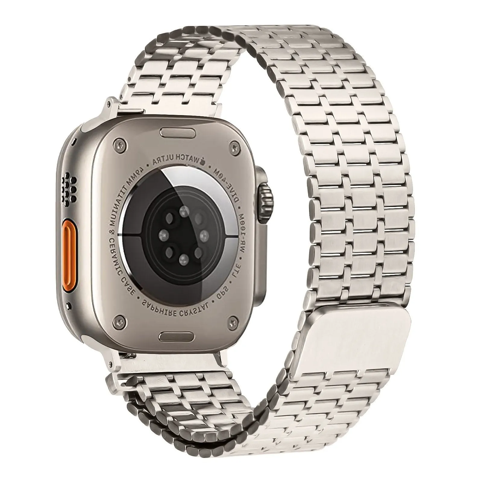 Apple Watch Luxury Metal Mesh Strap (Starlight) Fashion Forward