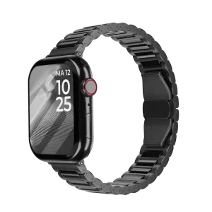 Apple Watch Luxury Titanium Strap (Graphite) Outdoor Motion Gear Soft Comfort