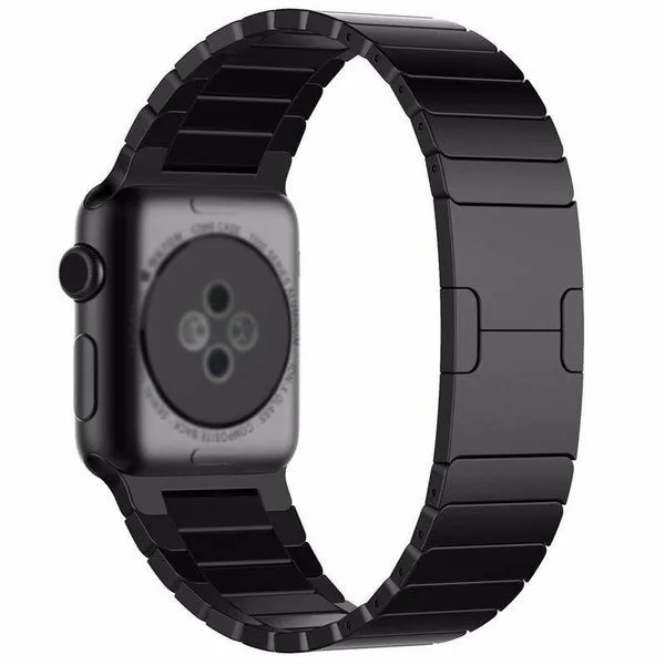 Apple Watch Metal Strap (Black) Everyday Strength