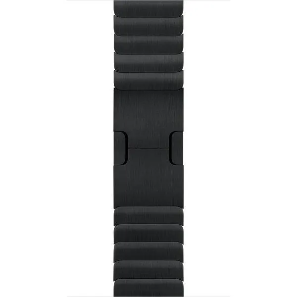 Apple Watch Metal Strap (Black) Silicone material