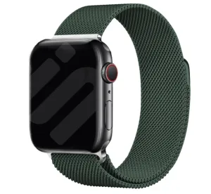 Soft Comfort classic accessory Apple Watch Milanese Strap (Dark Green)