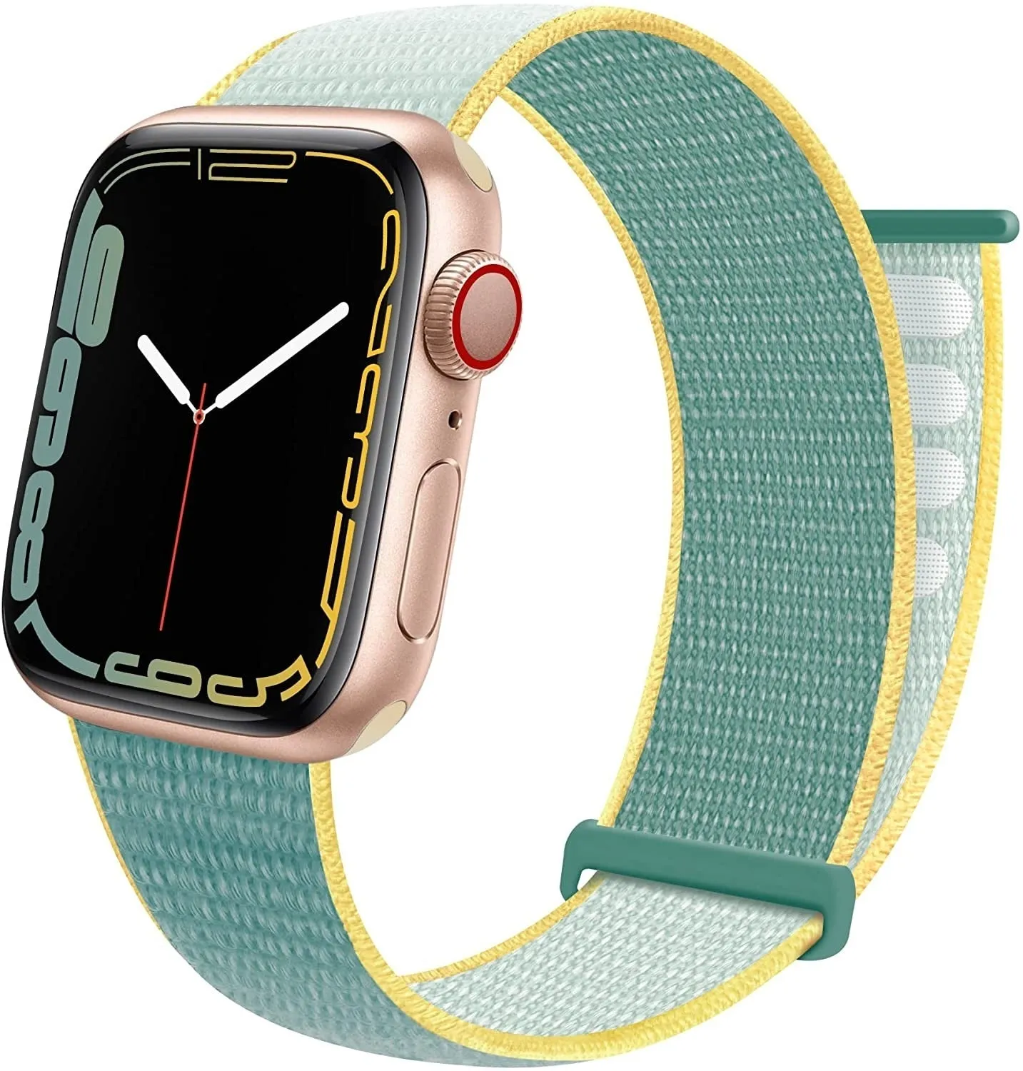Casual Performance Classic Appeal Apple Watch Nylon Loop Strap (Sunshine)