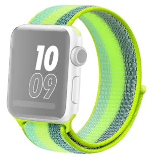Apple Watch Nylon Strap (Neon) Active Design Durable Function