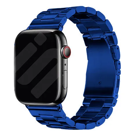 Apple Watch Steel Strap (Blue) Elegant Comfort Classic Fashion Fit