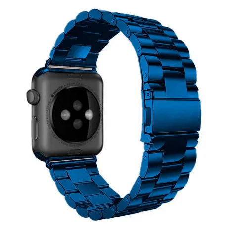 Apple Watch Steel Strap (Blue) Comfort Active Style Light Modern Feel
