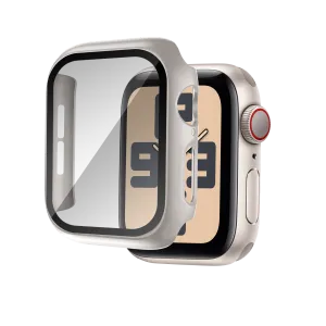 Gym Essential Bandz Apple Watch 10 - 46mm PC Case with Glass (Titanium)