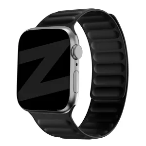 Bandz Apple Watch Magnetic Woven Strap (Black) Rugged Modern Design