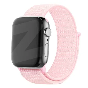 Daily practicality Everyday Fit Design Bandz Apple Watch Nylon Strap 'Classic' (Light Pink)