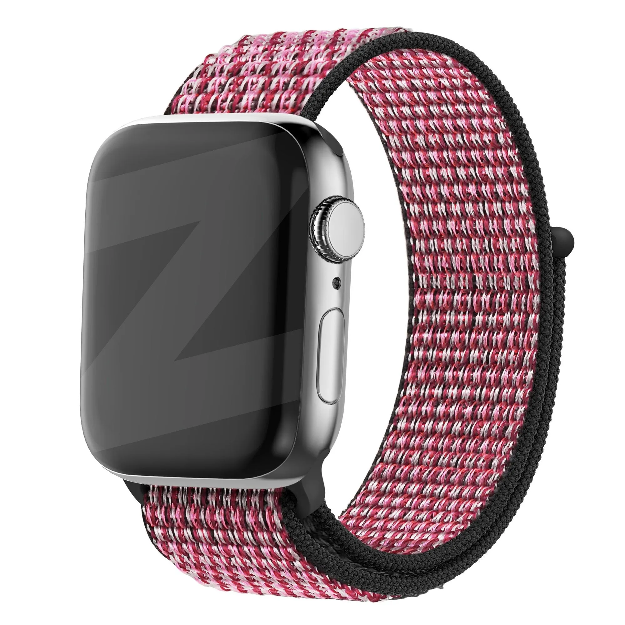 Comfort Texture Daily Wear Bandz Apple Watch Nylon Strap 'Classic' (True Berry)