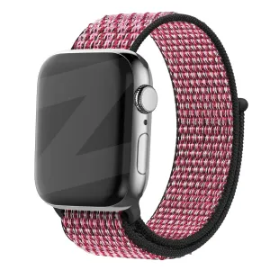 Comfort Texture Daily Wear Bandz Apple Watch Nylon Strap 'Classic' (True Berry)