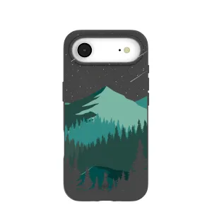 Fashionable Texture Black Boreal iPhone Air Case