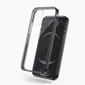 Black Clear for iPhone 12 Pro Cases TAFFYCA Series Screen Armor Max