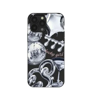 Everyday Look Vivid Pattern Black Cosmic Luck iPhone 13 Pro Max Case