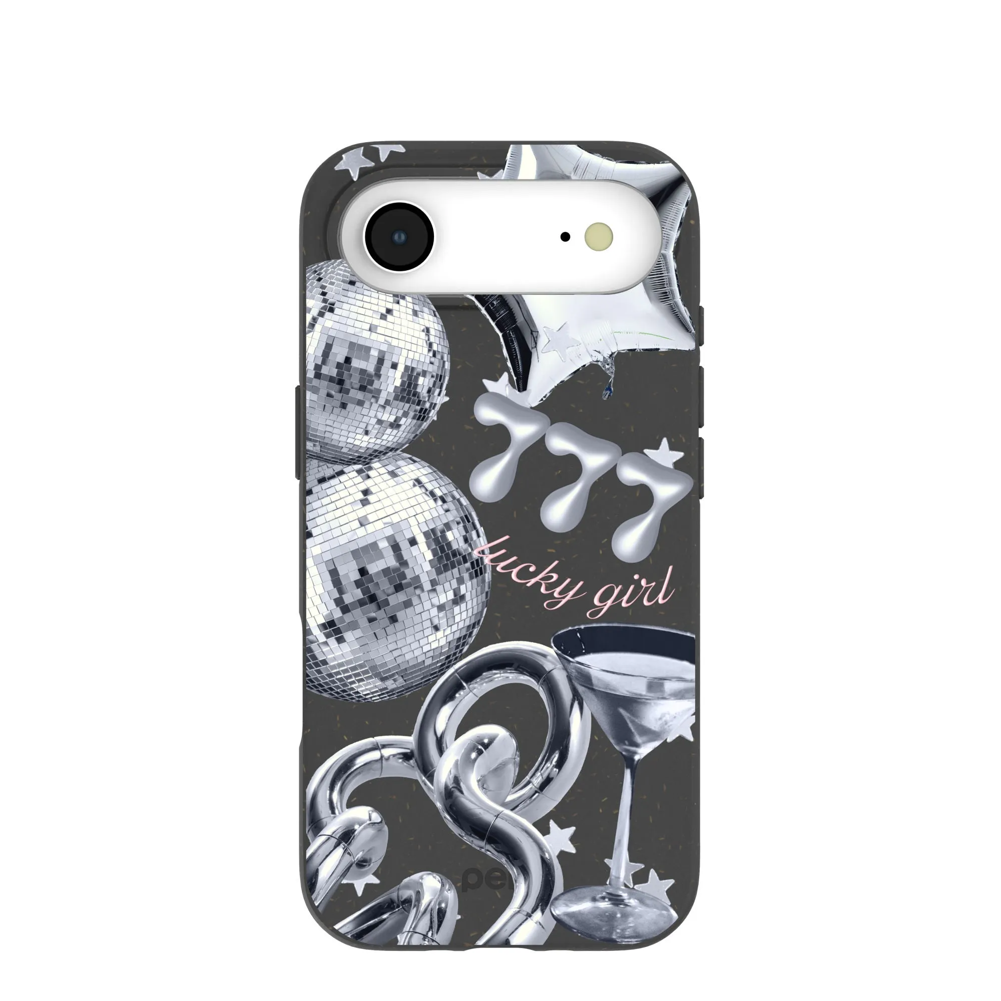 Black Cosmic Luck iPhone Air Case Premium Form
