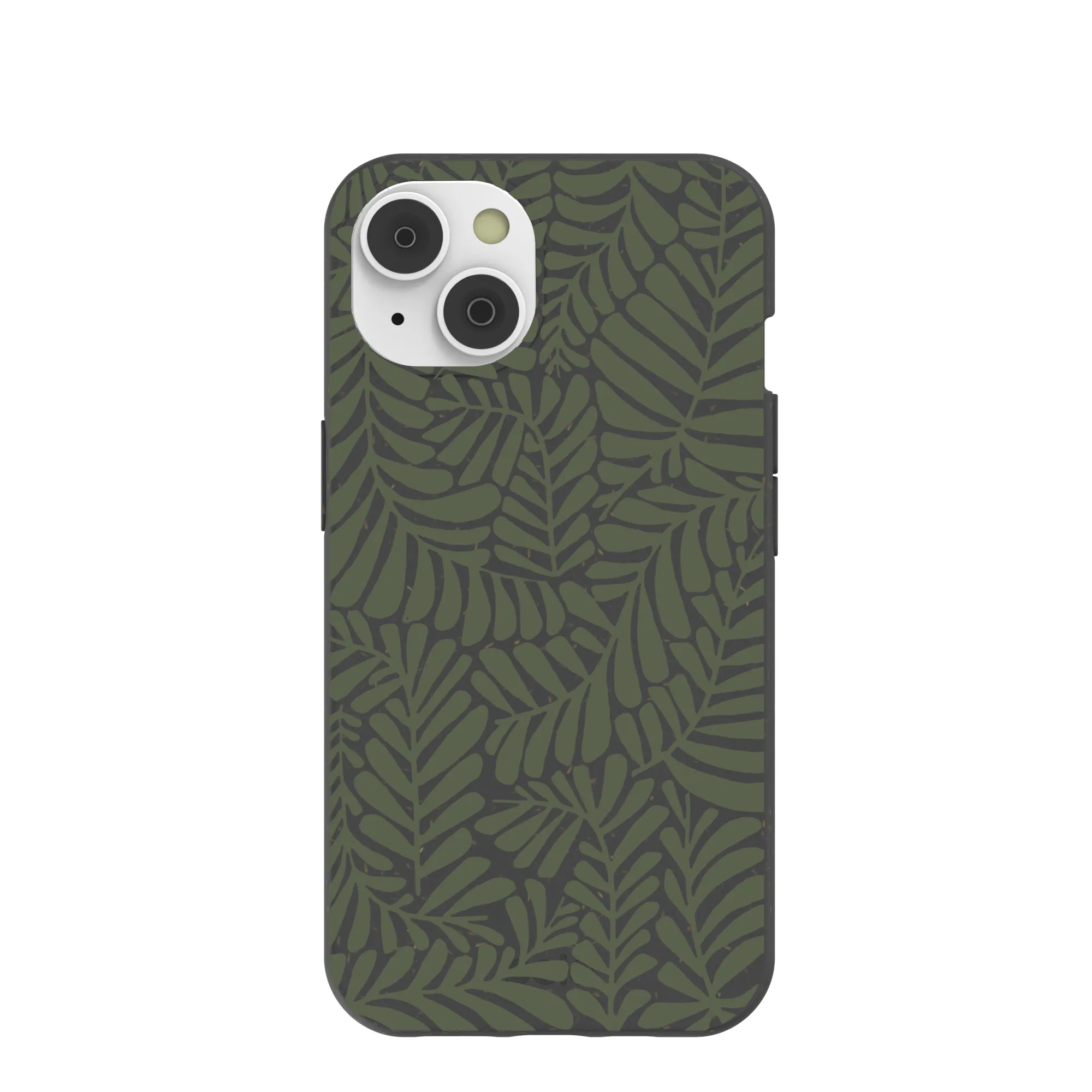 Black Fern Dreams iPhone 14/16e Case Casual Texture Durable Design