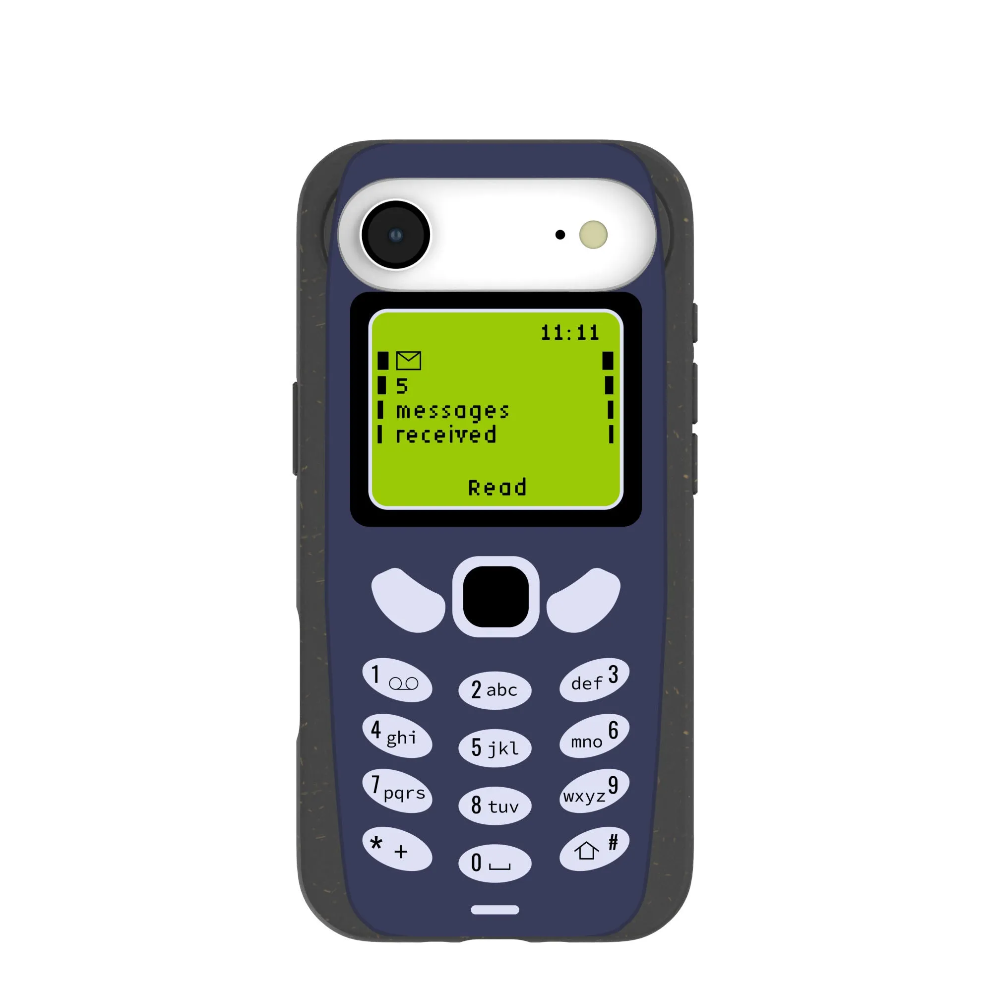 Black Mobile iPhone Air Case Printed Artwork Stylish Touch