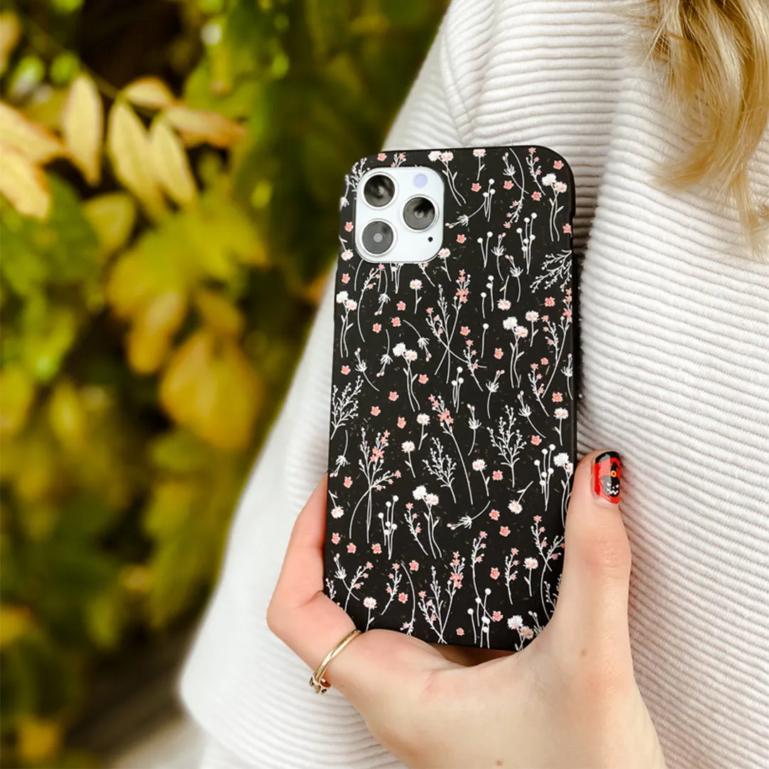 Impact Resistant Edge Protection Black Night Garden iPhone Air Case