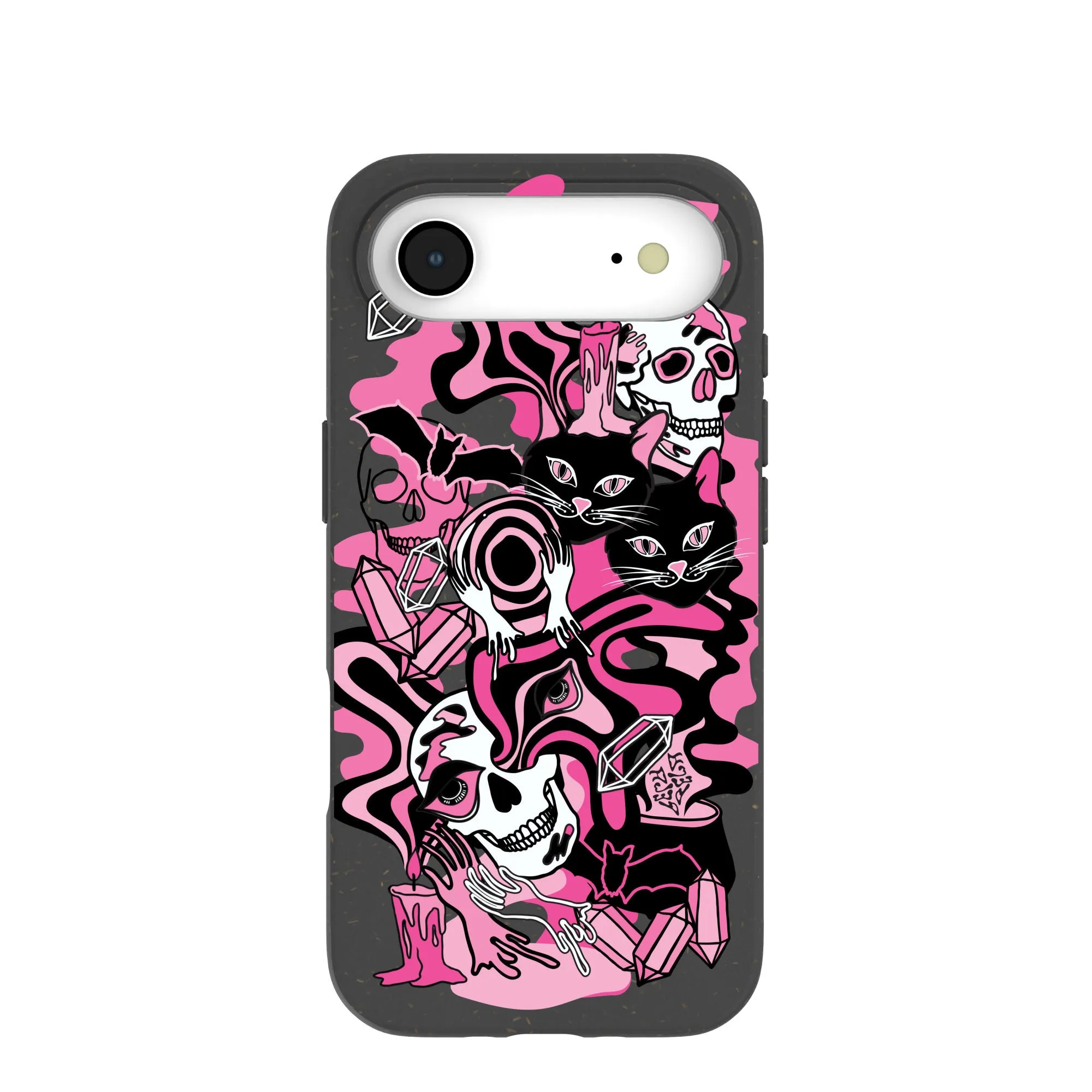 Flexible Material Elegant Surface Texture Black Spellbound Ghouls iPhone Air Case