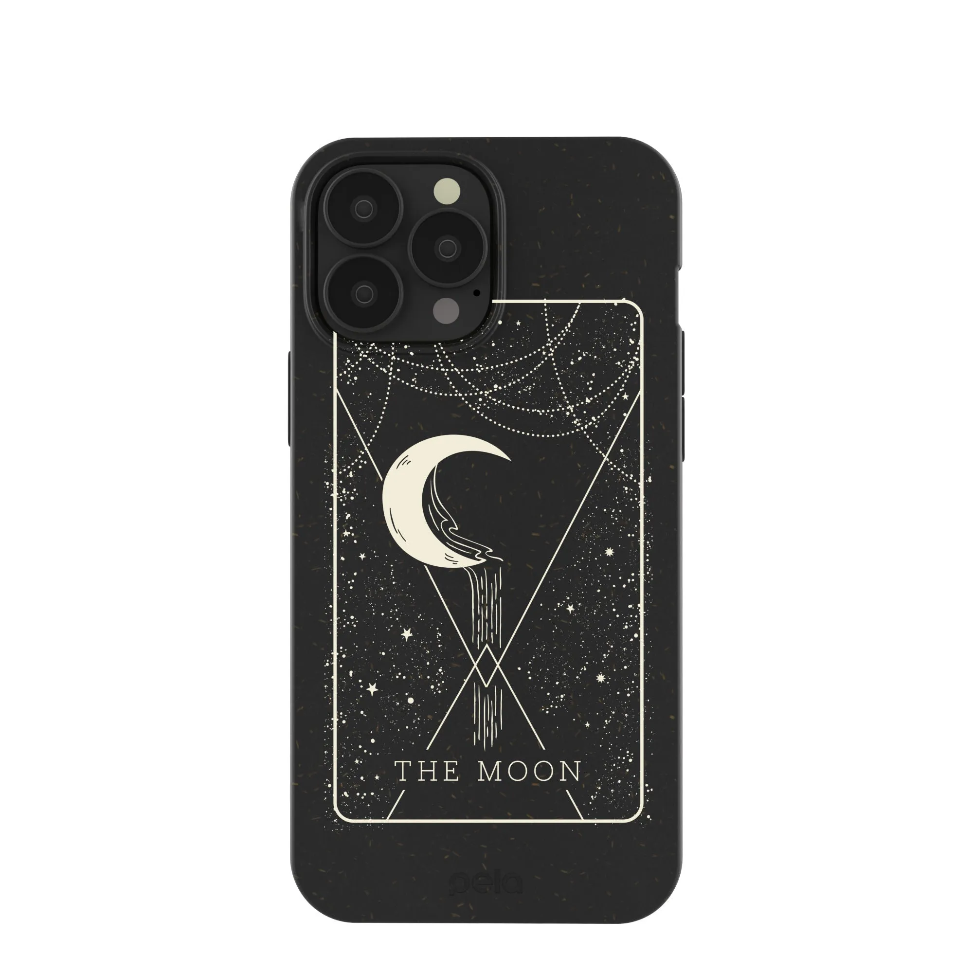 Scratch Barrier Black The Moon iPhone 13 Pro Max Case