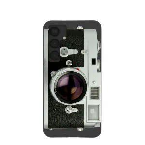 Compact Protection Black Vintage Camera Samsung Galaxy S25 (Plus) Case
