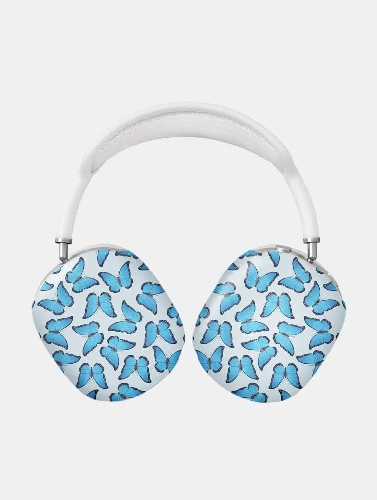 Blue Butterfly AirPods Max Case in Matte airpods case for professionals