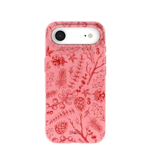 Bubblegum Pink Festive Forest iPhone Air Case Unique Artwork Elegant Look