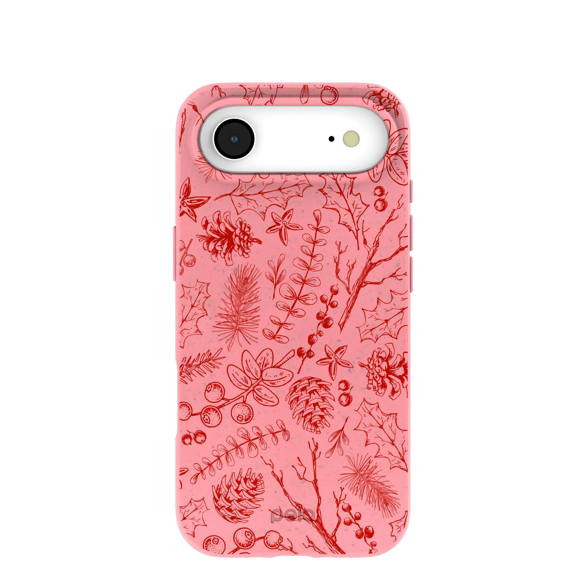 Bubblegum Pink Festive Forest iPhone Air Case Unique Artwork Elegant Look