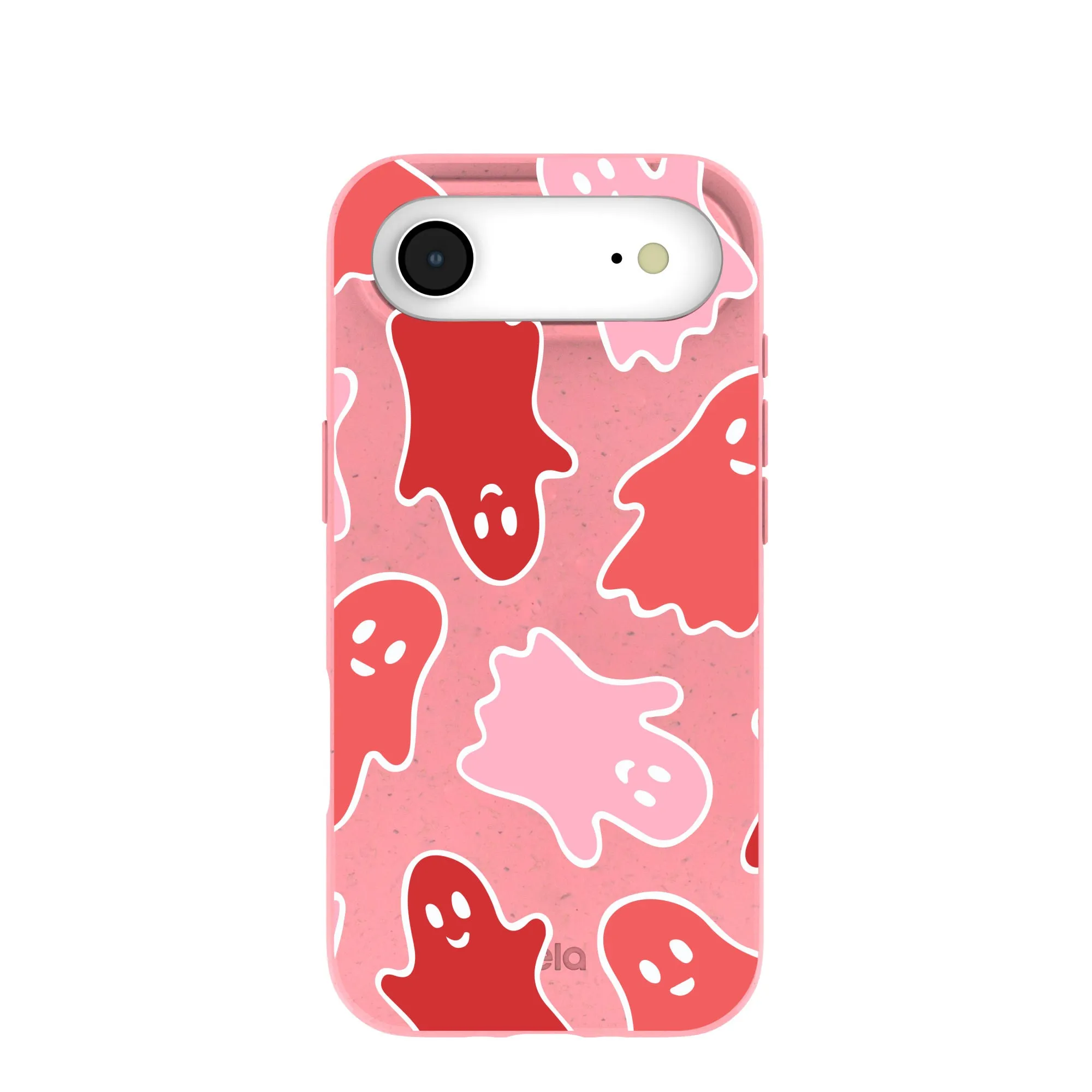 Bubblegum Pink Phantom Pals iPhone Air Case Shockproof Corners