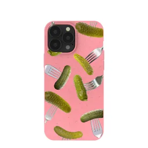 Bubblegum Pink Pickle Party iPhone 13 Pro Max Case Anti scratch