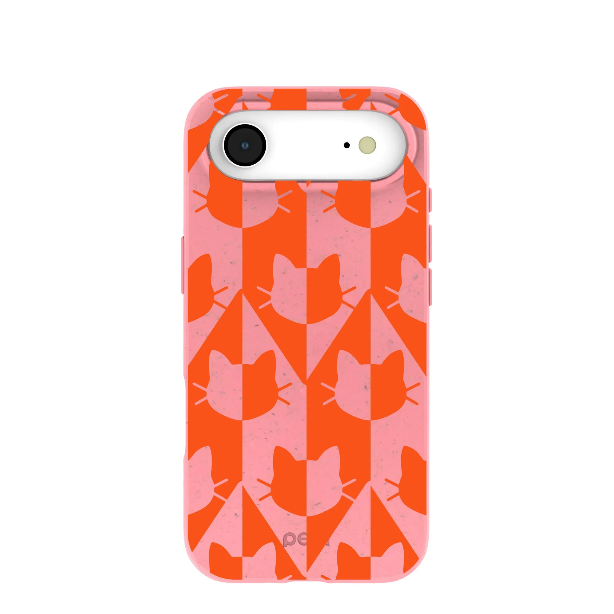 Bubblegum Pink Purr iPhone Air Case Hybrid Material