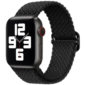 Apple Watch Braided Nylon Strap (Black) Premium Material