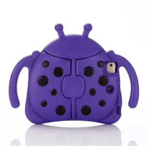 Child Friendly Case For iPad Mini protective travel organizer carbon fiber texture