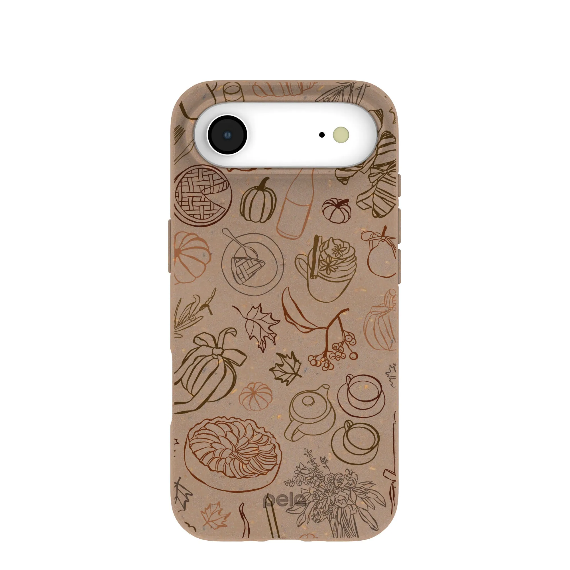 Modern Function Chocolate Brown Autumn Sweets iPhone Air Case