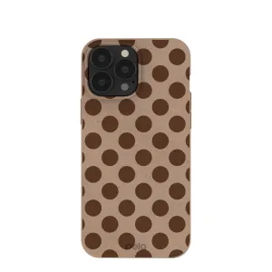 Premium Build Chocolate Brown Cocoa Sprinkle iPhone 13 Pro Max Case