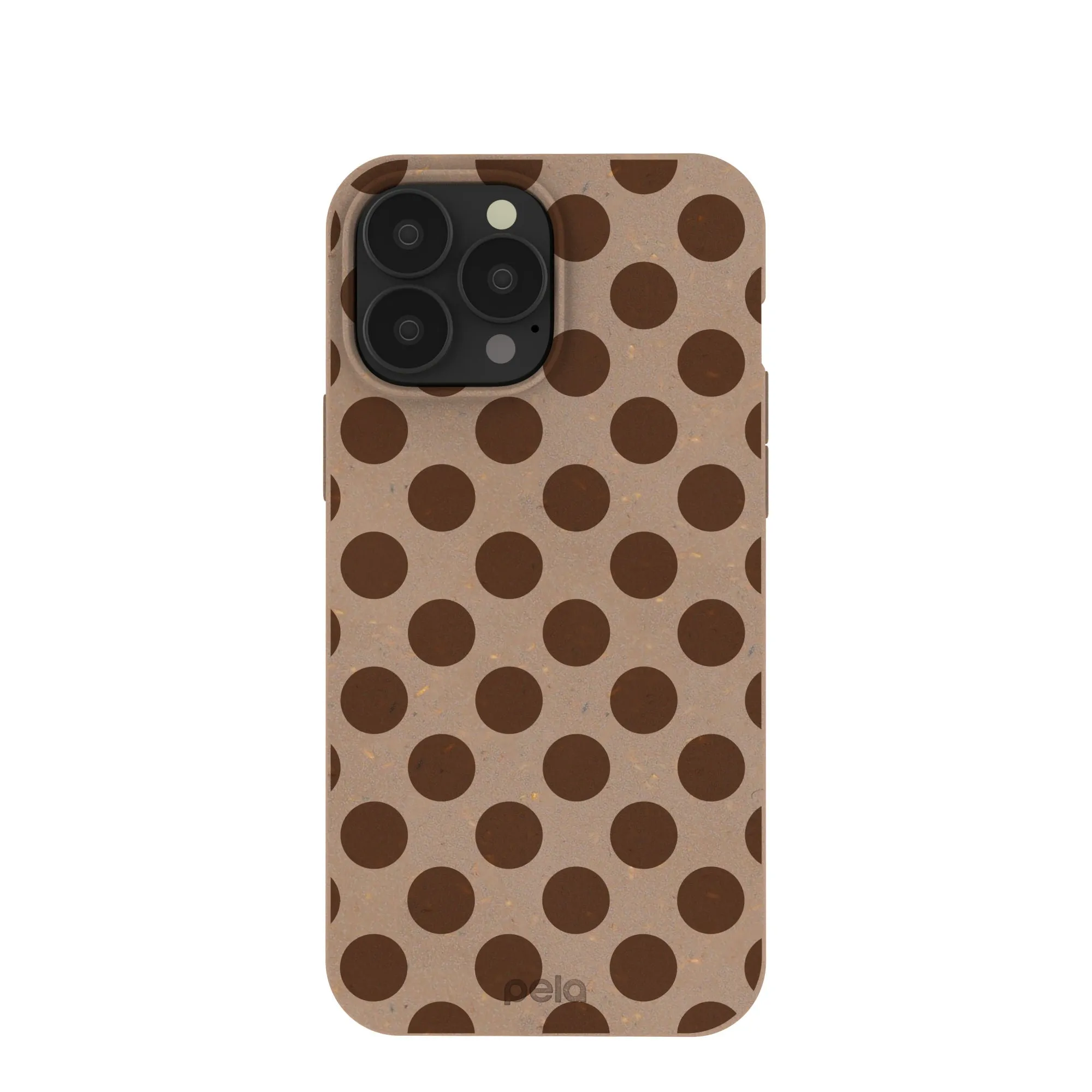 Premium Build Chocolate Brown Cocoa Sprinkle iPhone 13 Pro Max Case