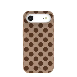 Chic Accessory Protective Pattern Chocolate Brown Cocoa Sprinkle iPhone Air Case