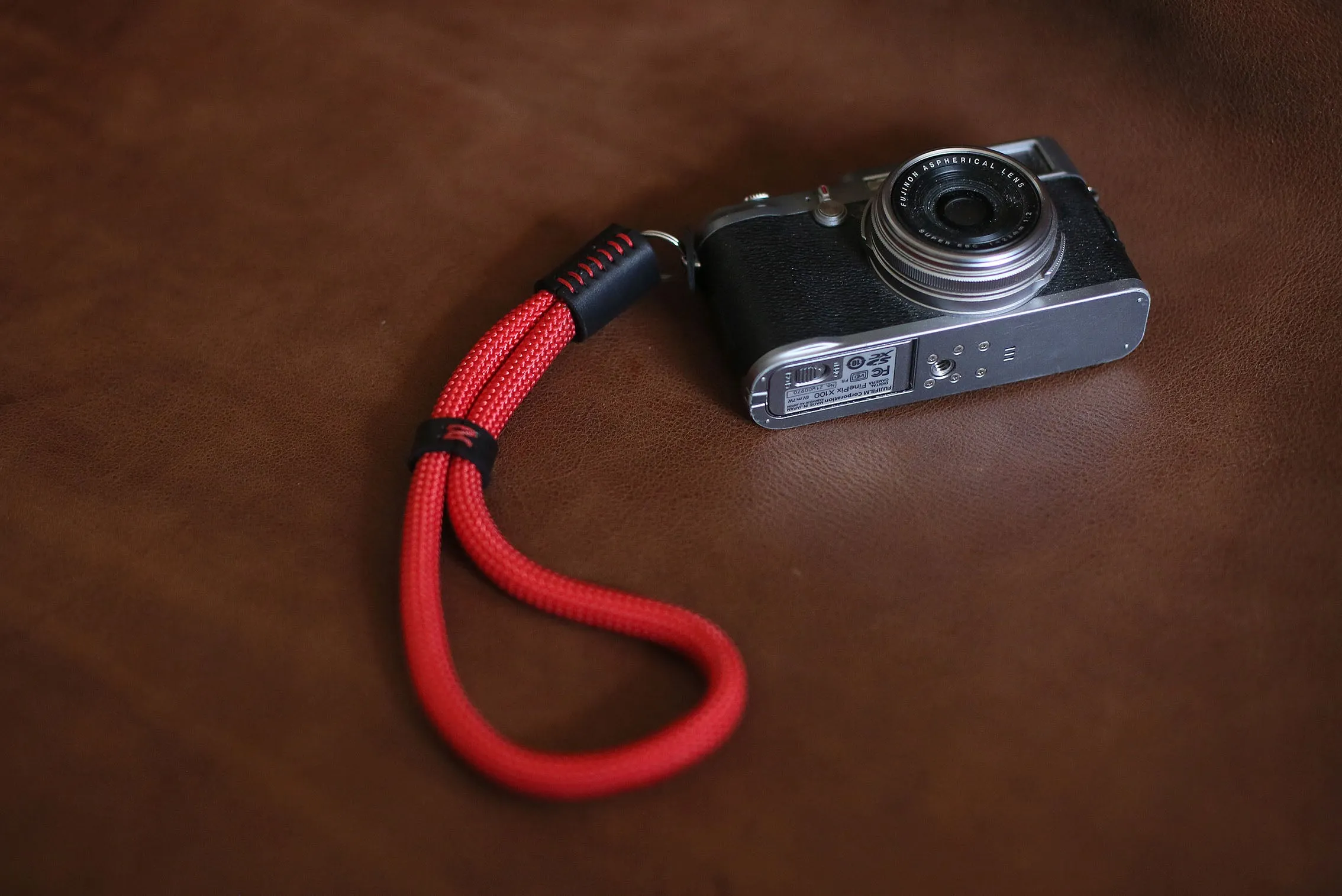 Anti Lost 10mm Red Climbing Rope Camera Wrist Strap