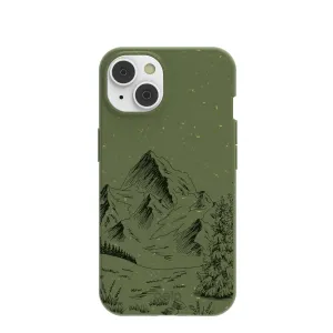 Premium Touch Luxury Layer Texture Forest Floor Line Ridge iPhone 14/16e Case