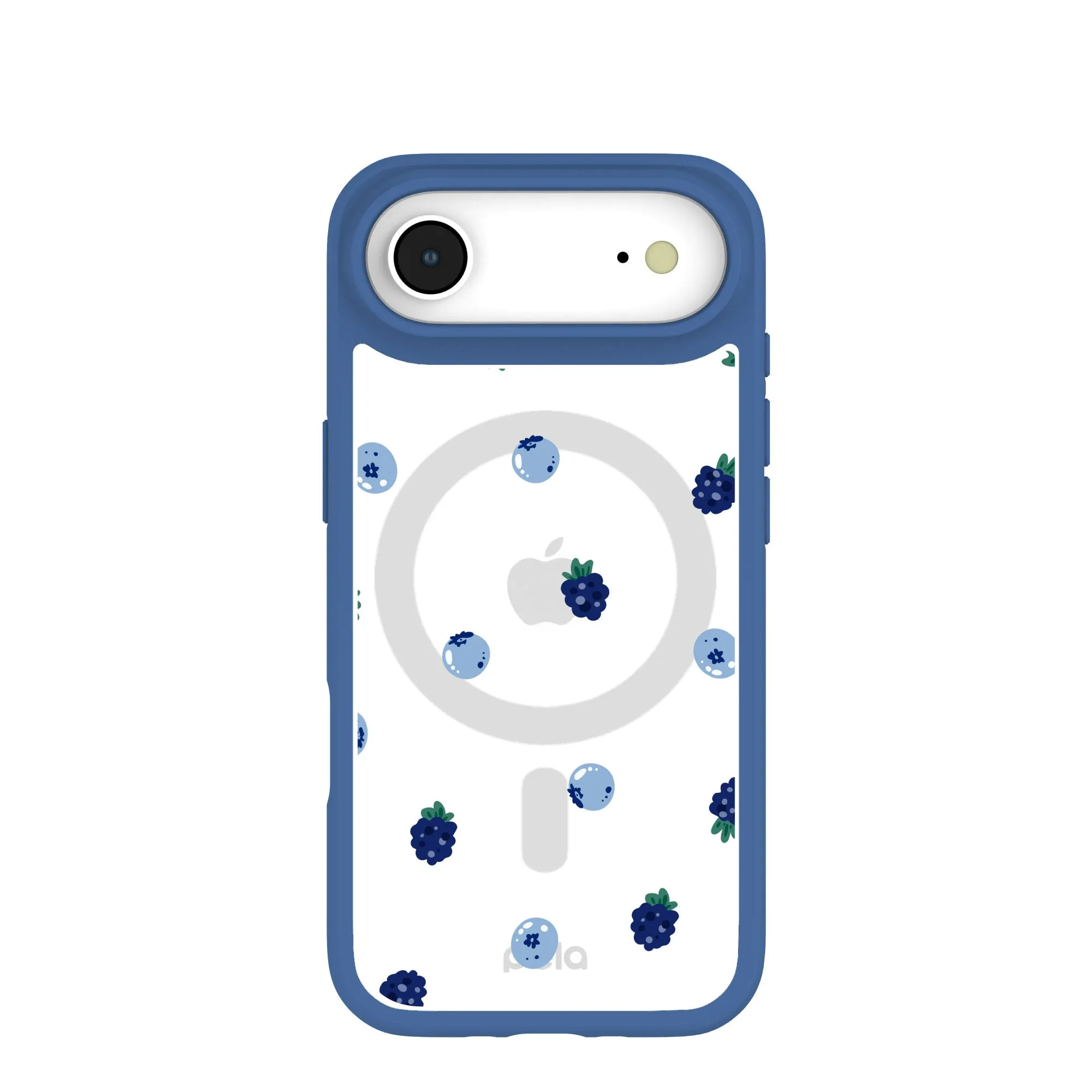 Urban Design Clear Black and Blue iPhone Air Case With True Blue Ridge (MagSafe included)