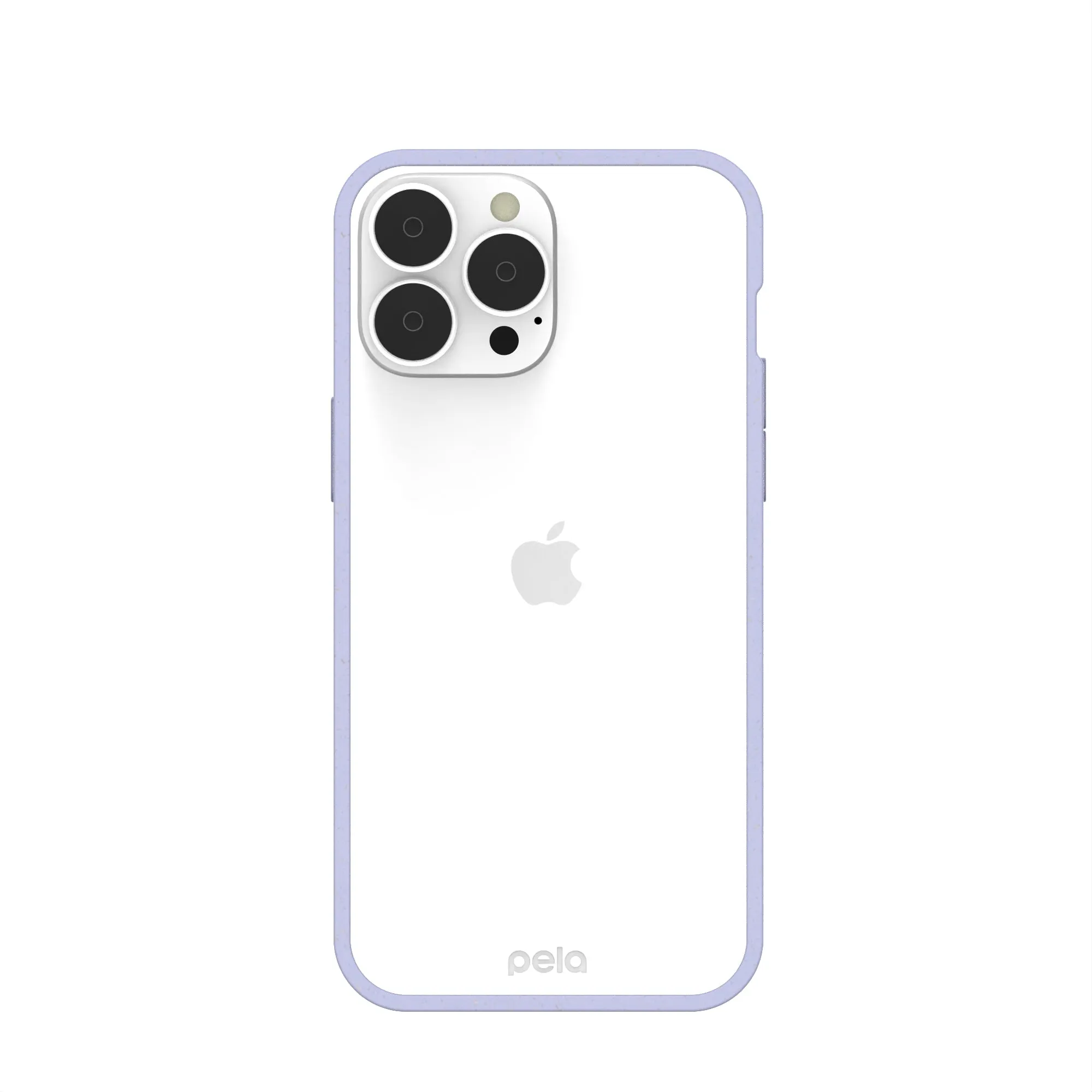 Clear iPhone 13 Pro Max Case with Lavender Ridge Gradient Finish Polished Touch