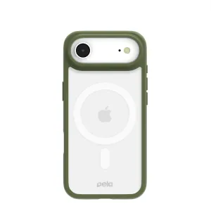 Protective Finish Clear iPhone Air Case with Forest Floor Ridge (MagSafe Included)